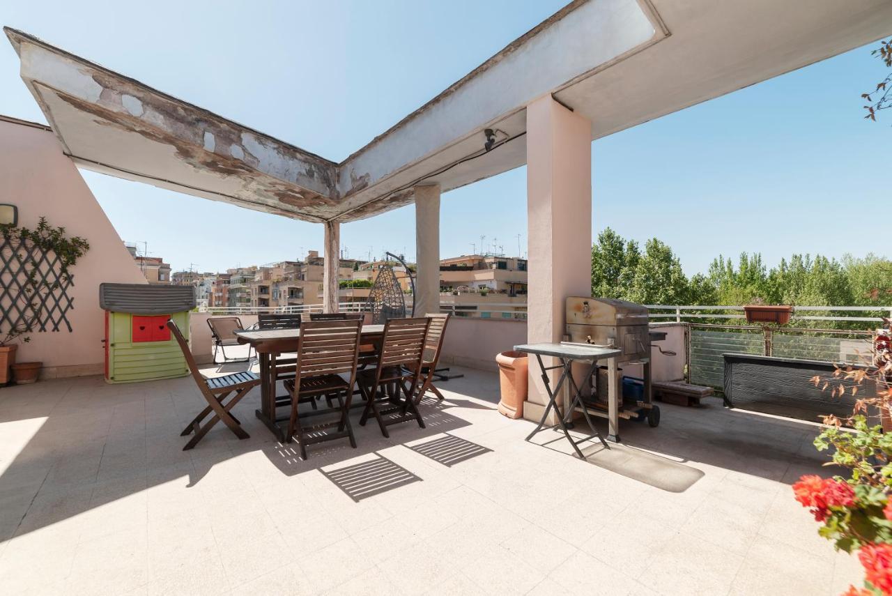 Piazza Bologna Terrace Apartment Roma Dış mekan fotoğraf